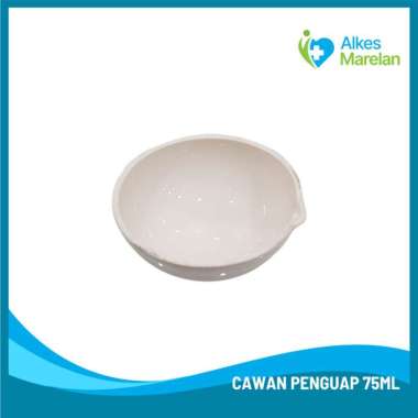 Cawan Penguap 75ml / Evaporating Dish Porcelain / Porcelen/ Porselin