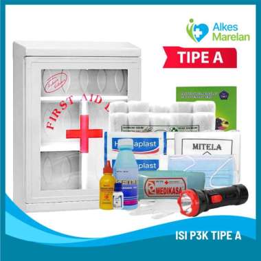 Paket Isi P3K Tipe A B C Lengkap / First Aid Kit Type A B C Tipe A
