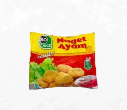 Promo Harga So Nice Sedaap Chicken Nugget 500 gr - Blibli