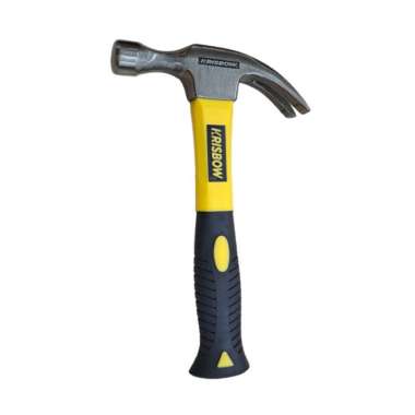 Krisbow Claw Hammer Palu Kambing Dengan Handle Rubber 220 Gr
