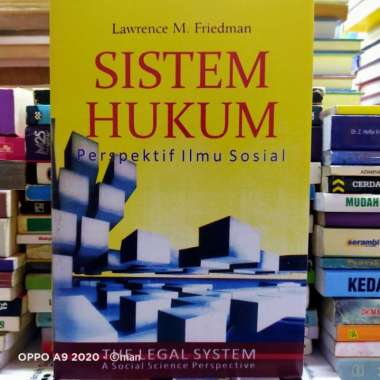 Buku Sistem Hukum Perspektif Ilmu Sosial by Lawrence,M Friedman Multivariasi Multicolor
