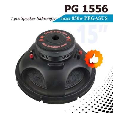 SUBWOOFER SPEAKER 15 Inch 850 Watt RMS Double Coil PEGASUS PG-1556