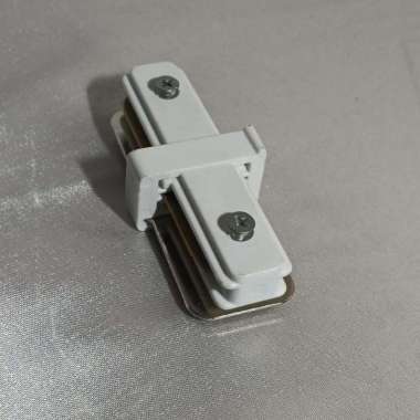 Sambungan Rel Track Spotlight/Sambungan Lampu Rel Track LED Hitam - Lurus