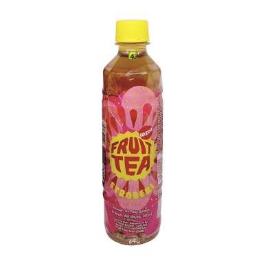 Sosro FRUIT TEA - Minuman Teh Rasa Buah - 350ml BOTOL STROBERI