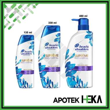 Promo Harga Head & Shoulders Supreme Shampoo Anti-Hairfall 135 ml - Blibli