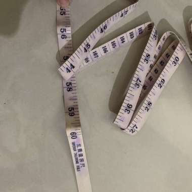 Meteran jahit /tailoring tape / mistar penjahit