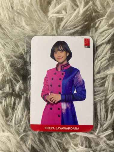 Photocard JKT48 Freya edisi Personal MnG Festival Nice to See You