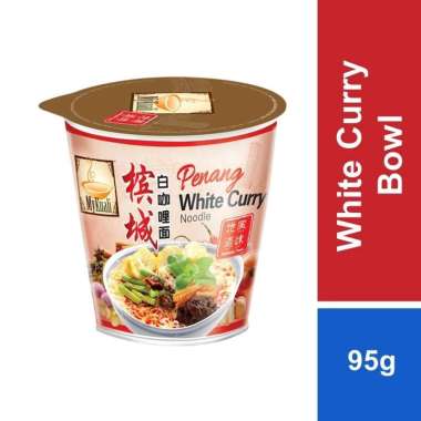 Mykuali Penang Cup Noodle White Curry 95g