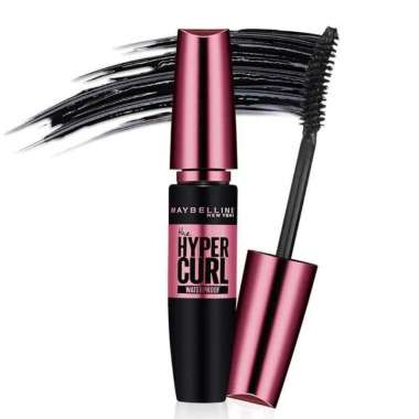 MAYBELLINE HYPERCURL VOLUM EYE - MASCARA WATERPROOF Tutup pink