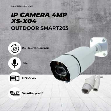 IP CAMERA 4MP XS-X04 OUTDOOR SMART265