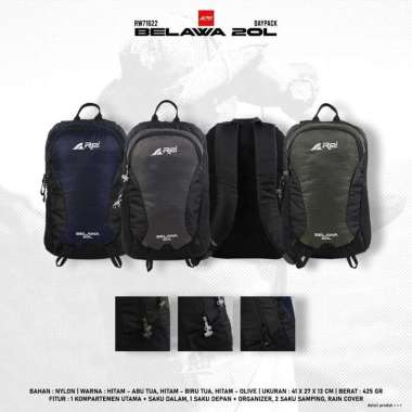 Tas / Ransel / Daypack Belawa 20L Arei Outdoorgear Army