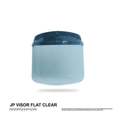 JPX Visor for Retro Helmet-ORIGINAL JPX Flat Clear