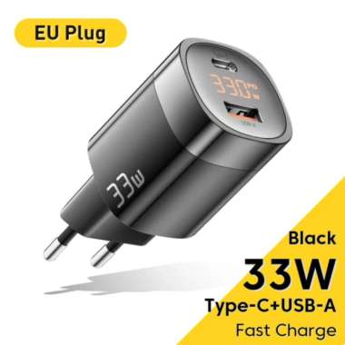 Kepala Charger Dual Port GaN Fast Charging PD 33W - JT-P18