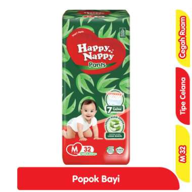 POPOK CELANA Happy Nappy Pants S40/M32/L28/XL24 Smart Pants DIAPES POPOK CELANA HN PANTS XL24
