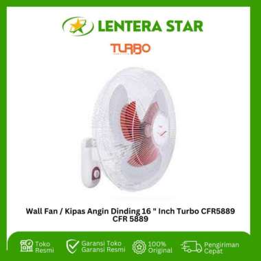 Wall Fan / Kipas Angin Dinding 16 " Inch Turbo CFR5889 CFR 5889