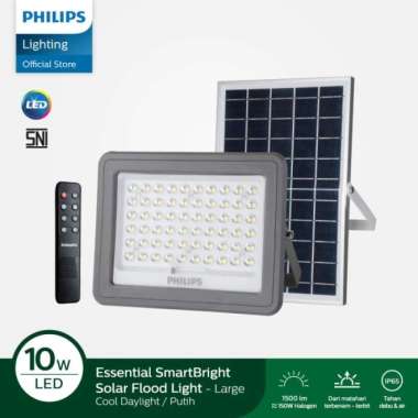 PHILIPS Lampu Sorot Solar BVC080 Floodlight LED 1500 Tenaga Surya IP65