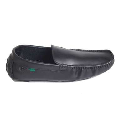 Supervice - Sepatu Slip On Pria Genesis Full Hitam 40 Hitam