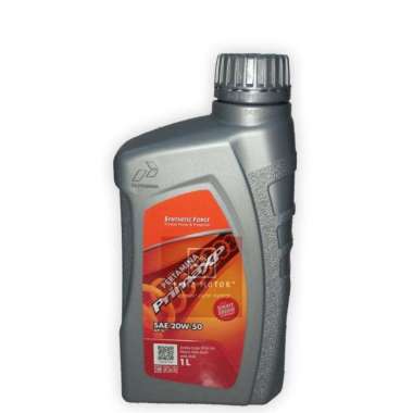 Oli Pertamina Prima XP SAE 20W-50 API SERVICE SL 1 Liter Original