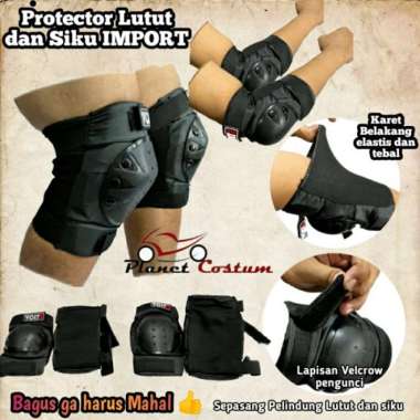 Decker Pelindung Lutut dan siku Motor Cross Trail Adventure Motocross