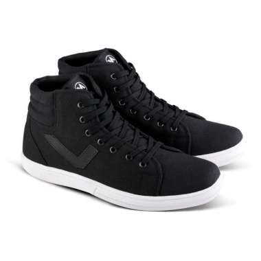 Garage - Sepatu Sneakers Varka V 014 Sepatu Kets Kasual Sneakers Pria - Hitam 43
