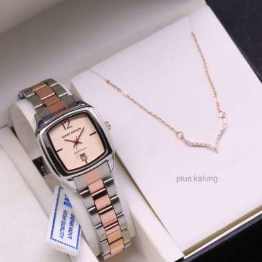 (SEVEN MINUTE ) Jam tangan original wanita SEVEN MINUTE M704 plus kalung premium COMBIROSE-R-KALUNG