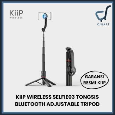 KIIP WIRELESS SELFIE03 TONGSIS BLUETOOTH ADJUSTABLE TRIPOD MAGNETIC SELFIE STICK MAGSAFE HANDPHONE