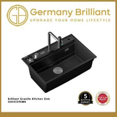 Germany Brilliant Kitchen Sink Bak Cuci Piring GBVST39EMB