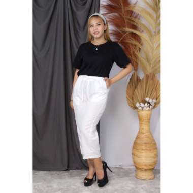 KULOT STELLA PANT / CELANA KULOT WANITA - BN OOTD KEKINIAN - Hitam Putih