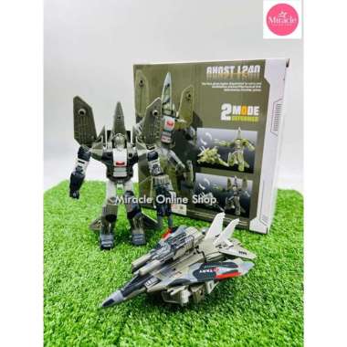 New Mainan Robot Pesawat Tempur Deformation Series Plane Robot Tank Transformer Rbt Plane Abu