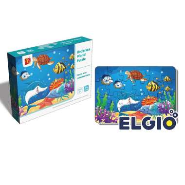 ELGIO Puzzle Anak 24 pcs Pilih Gambar Undersea World