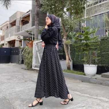Rok Plisket Motif Polkadot / Rok Polkadot / Rok Plisket Polkadot / Rok Motif Polkadot / Rok Polkadot