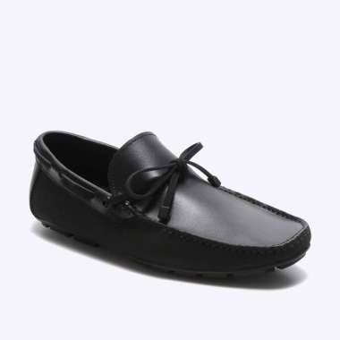 EVERBEST SEPATU LOAFER PRIA ORIGINAL SLIP ON LOAFERS PANSUS KULIT ASLI ORI HITAM BLACK EM95