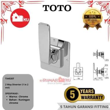 Diverter Shower TOTO TX453ST 2 Way Diverter