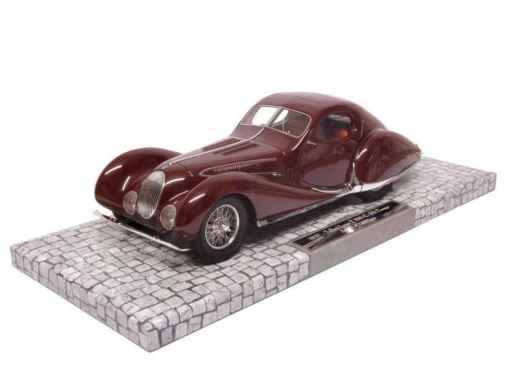 1:18 MINICHAMPS TALBOT LAGO T150-C SS COUPE 1937 DARK RED