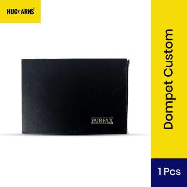 HUGeARNS - Dompet Custom Corporate / Dompet Pria Custom Nama / Dompet Kulit / Dompet Cowok Kulit / D