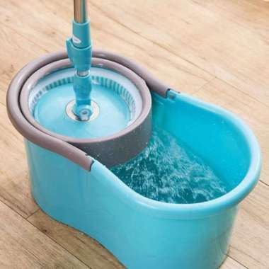 Spin Mop Shenar 360° / Alat Pel / Kain Pel / pel lantai Pink