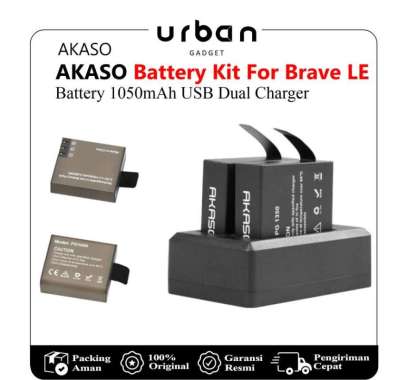 Akaso Battery Kit For Brave 7 LE