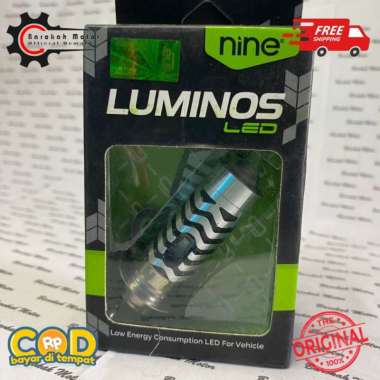 BOHLAM LAMPU DEPAN LED LASER LS2 LUMINOS WARNA PUTIH KUNING