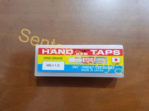 SKC Hand Tap / Mata Tap Drat / Alat Pembuat Drat / Mata Bor Drat M6 x 1