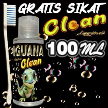 IGUANA CLEAN SABUN SHAMPO PEMBERSIH KULIT HEWAN REPTILE IGUANNA HIJAU MERAH DIAMOND BIRU ALBINO SOA