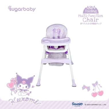 Sugar Baby 6-in-1 Folding Multi-Function Chair Sanrio Collection/Kursi Bayi/Kursi Anak/Kursi Makan A