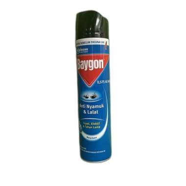 Baygon Aerosol 600ml Anti Nyamuk, Lalat & Kecoa Waterbase