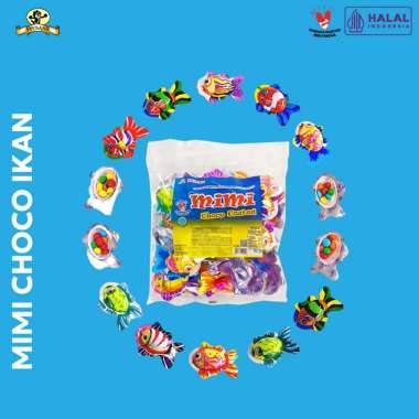 Pusan Mimi Choco Ikan Snack Coklat