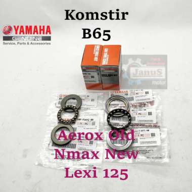 Comstir B65 100 % ORI YAMAHA AEROX OLD NMAX NEW LEXI 125 KOMSTIR BEARING STANG STIR YGP PRESISI AWET