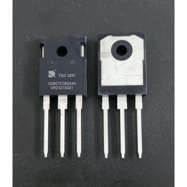 Transistor IGBT VGW075T065A4H 650V 75A 75T065A TO-247 Plus Vast Semi utk SMPS PFC, Solar Inverter, U