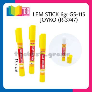 3 PCS LEM STICK 6GR GS115 JOYKO / GLUE STICK PEN GS-115 JOYKO / GLUE (R-3747)