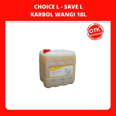 CHOICE L SAVE L KARBOL WANGI 18L JERYCAN lemon