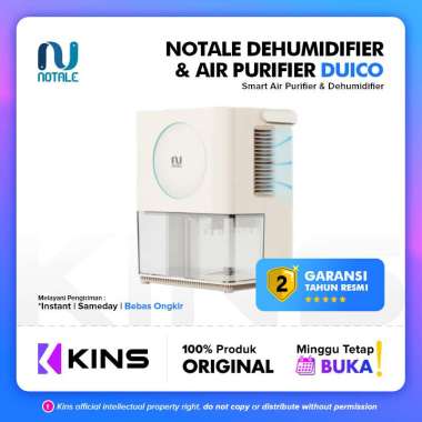 Notale Duico Dehumidifier With Air Purifier Pembersih Dan Penyerap Lembab Ruangan