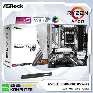 Motherboard ASRock B650M Pro RS WIFI DDR5 ARGB AMD AM5