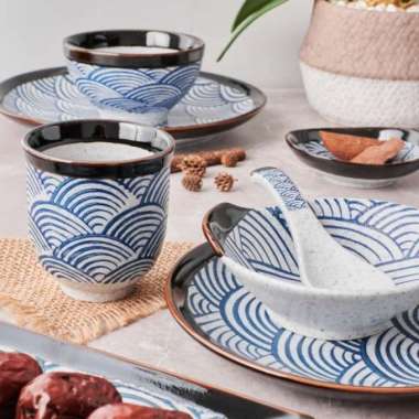 Brewsuniq - Seigaiha set Seigaiha Ocha Mug
